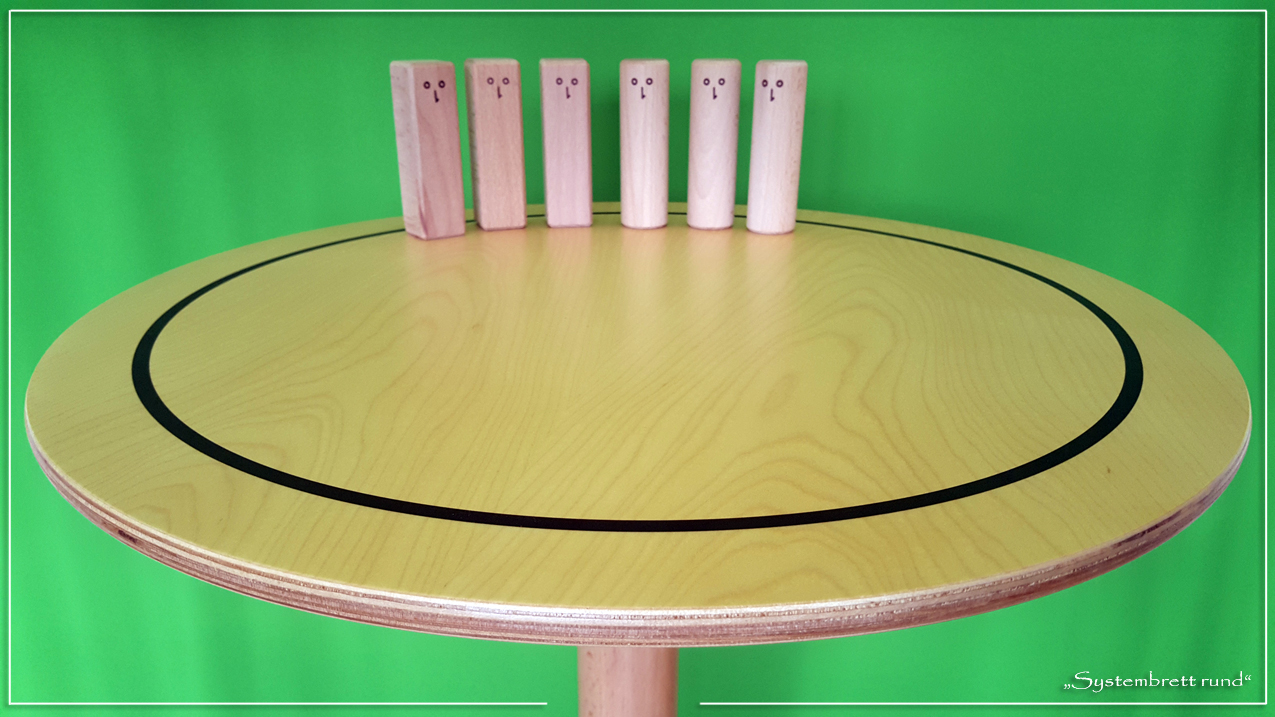 www.systembrett.at · Systembrett-Artikel · „Systembrett rund” mit einem Durchmesser von 50 Zentimeter inklusive 24 unbehandelten Holzfiguren aus massiver Buche www.systembrett.at · Systembrett-Artikel · „Systembrett rund” mit einem Durchmesser von 50 Zentimeter inklusive 24 unbehandelten Holzfiguren aus massiver Buche