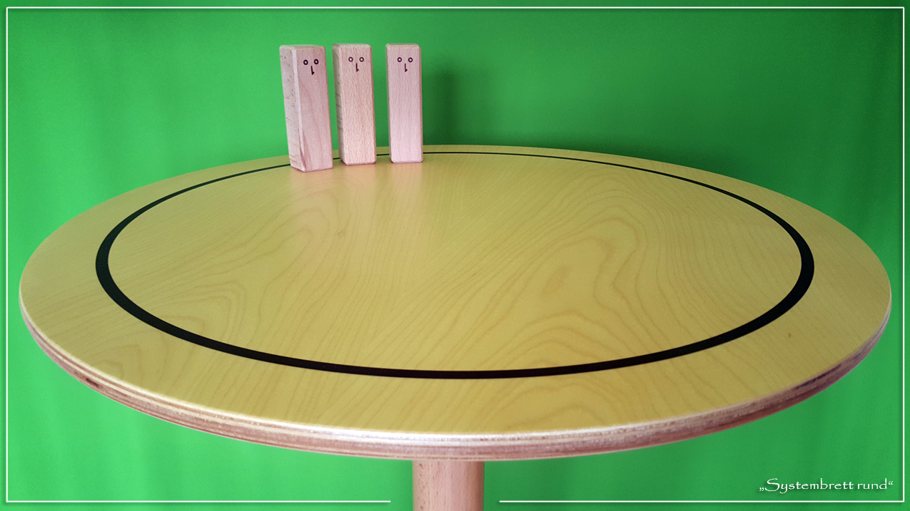 www.systembrett.at · Systembrett-Artikel · „Systembrett rund” mit einem Durchmesser von 50 Zentimeter inklusive 24 unbehandelten Holzfiguren aus massiver Buche www.systembrett.at · Systembrett-Artikel · „Systembrett rund” mit einem Durchmesser von 50 Zentimeter inklusive 24 unbehandelten Holzfiguren aus massiver Buche