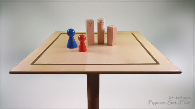 www.systembrett.at &middot; Systembrett-Artikel &middot; 24-teiliges, naturfarbenes Figuren-Set &bdquo;F10&rdquo;